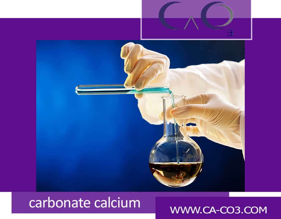 واکنش بین کربنات کلسیم و اسید کلریدریک 